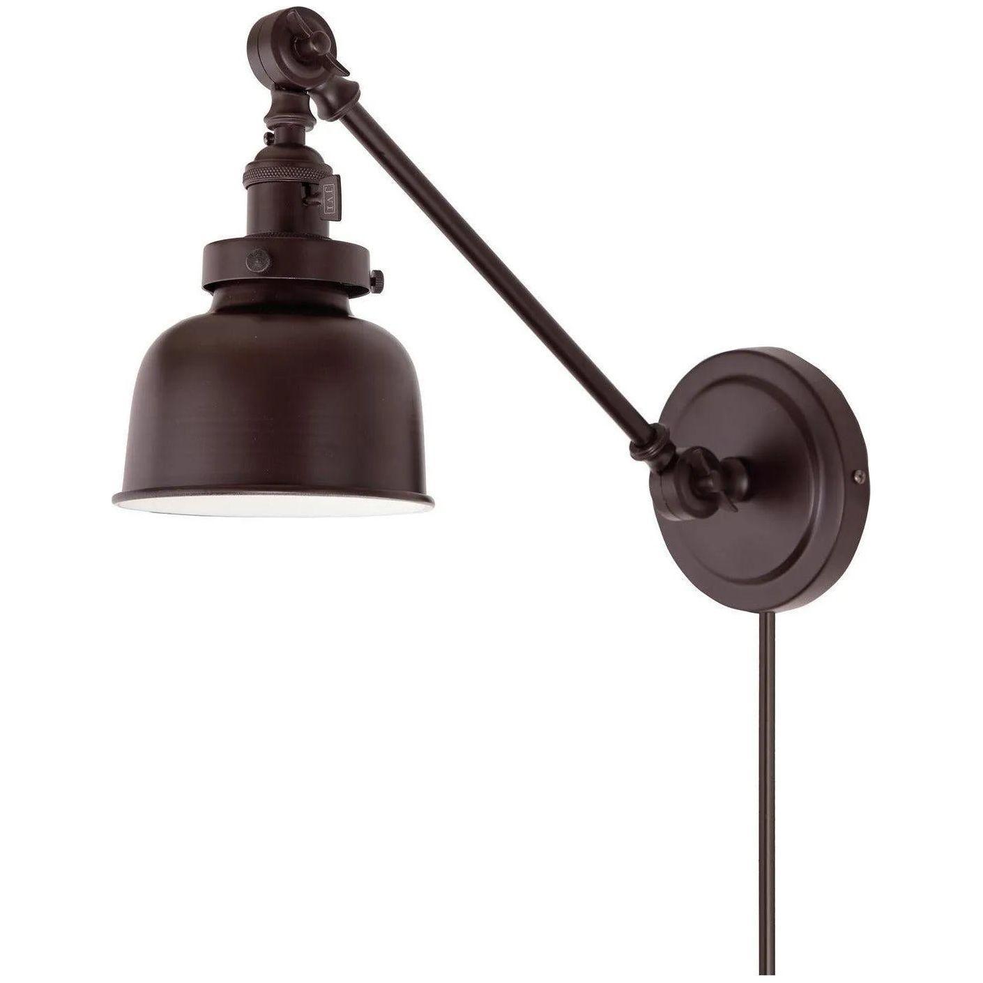 JVI Designs - Soho M2 Shade Double Swivel Wall Sconce - 1255-08 M2 - Canada Light Shop