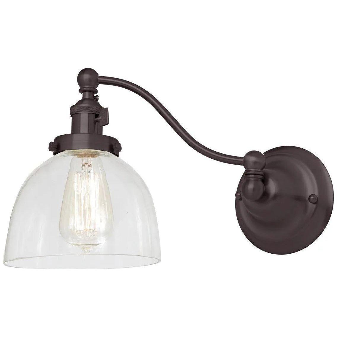 JVI Designs - Soho Madison Half Swing Wall Sconce - 1253-08 S5 - Canada Light Shop