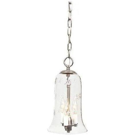 JVI Designs - Sophia Bell Jar Star Glass Pendant - 1035-17 - Canada Light Shop