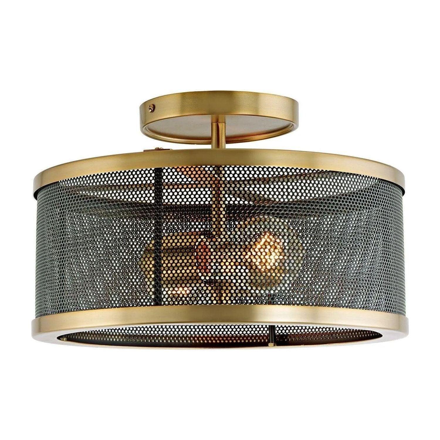 JVI Designs - Wellington Semi Flush Mount - 3070-10 - Canada Light Shop