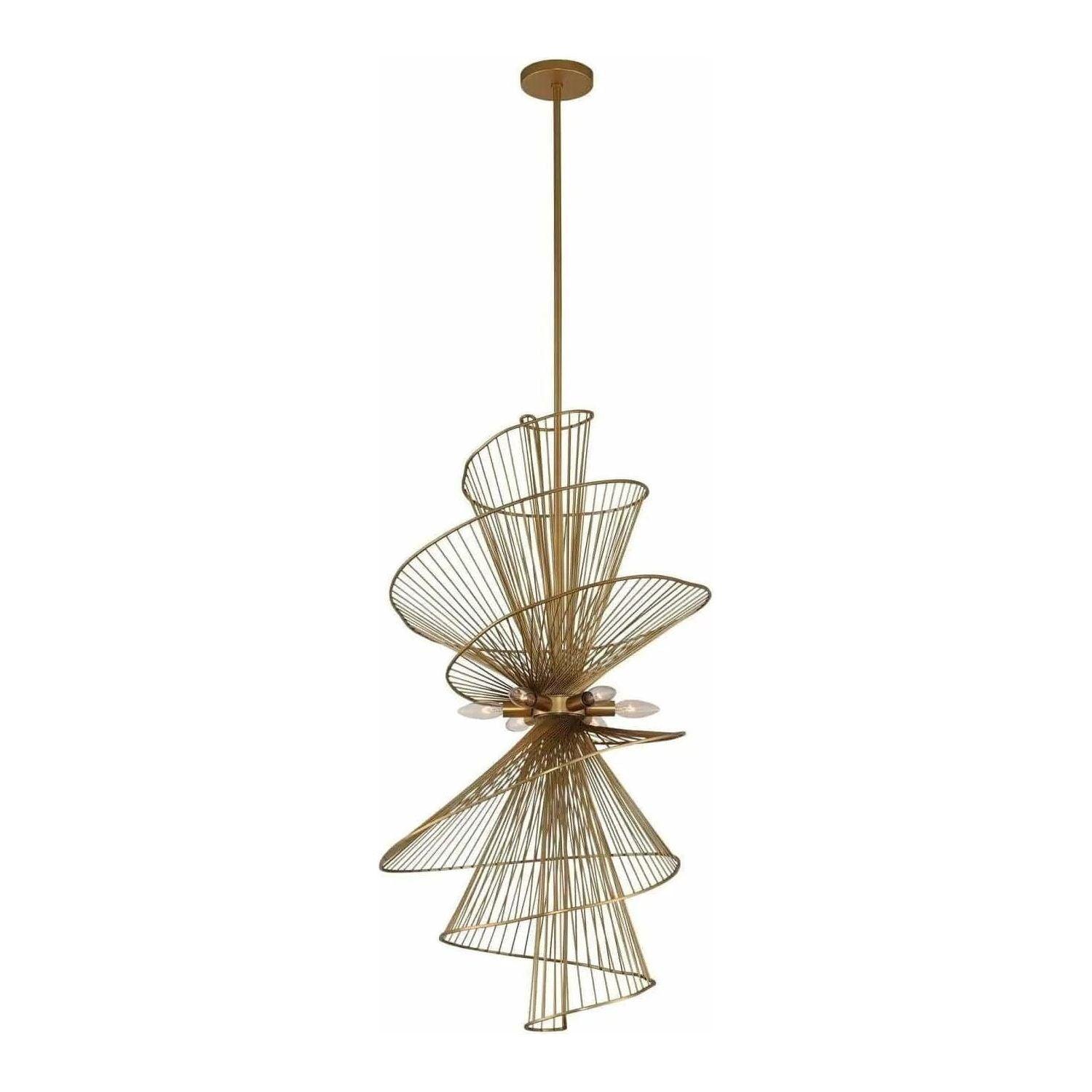 Kalco - Aurora Foyer Pendant - 315950NRB - Canada Light Shop