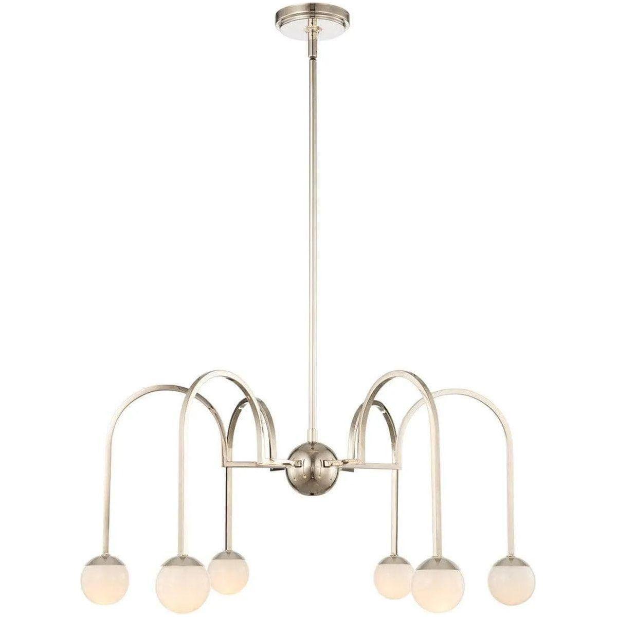 Kalco - Bistro Chandelier - 512871PN - Canada Light Shop