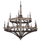 Kalco - Coronado 2-Tier Chandelier - 7040FG - Canada Light Shop