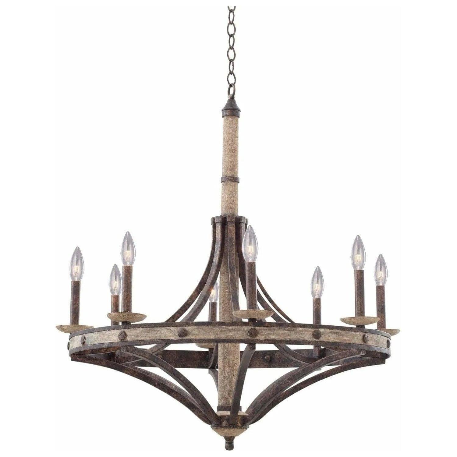 Kalco - Coronado Chandelier - 7049FG - Canada Light Shop