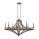 Kalco - Coronado Oval Chandelier - 7048FG - Canada Light Shop