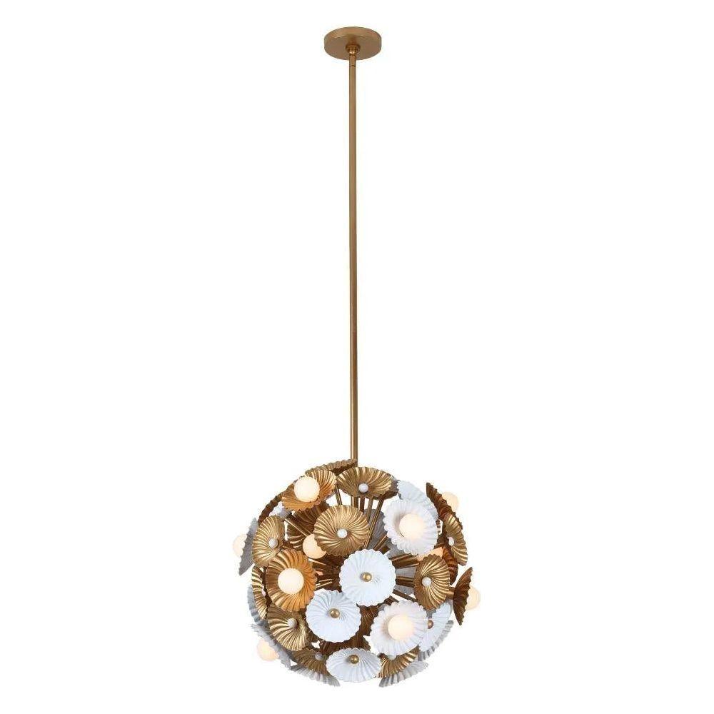Kalco - Damask Semi Flush/Convertible - 520355WVB - Canada Light Shop