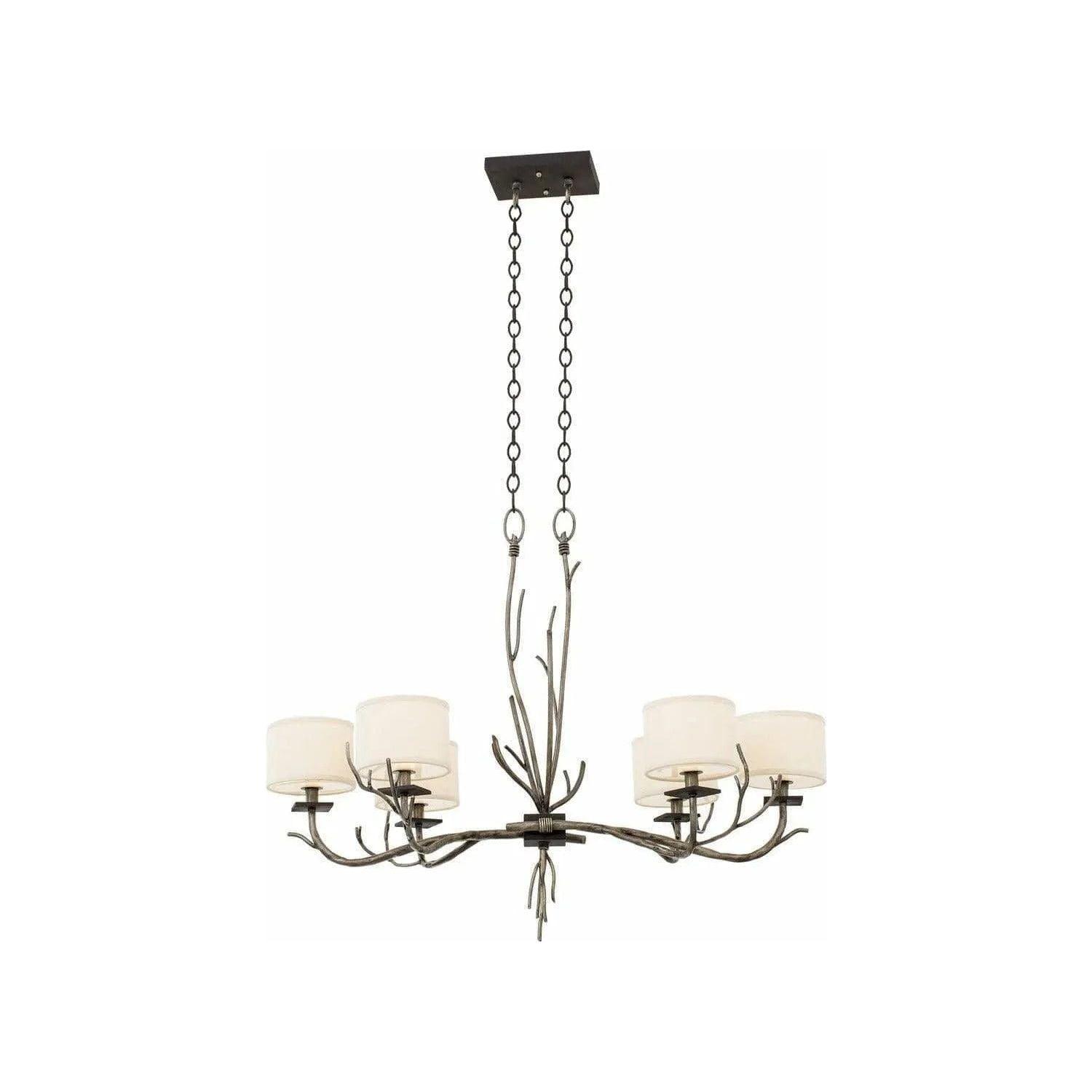 Kalco - Denali Oval Chandelier - 501050BJT - Canada Light Shop