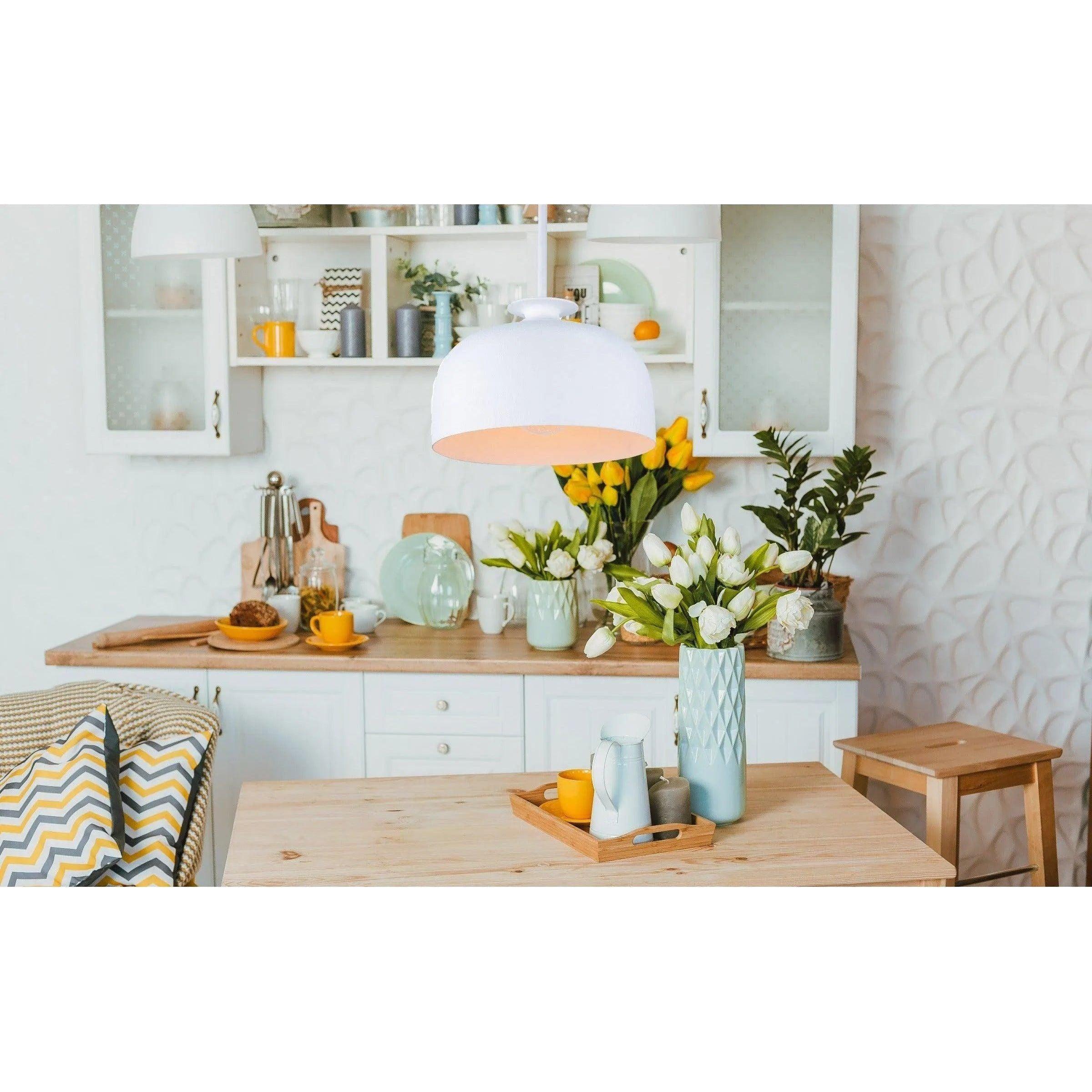 Kalco - Gabardine Mini Pendant - 520255MW - Canada Light Shop