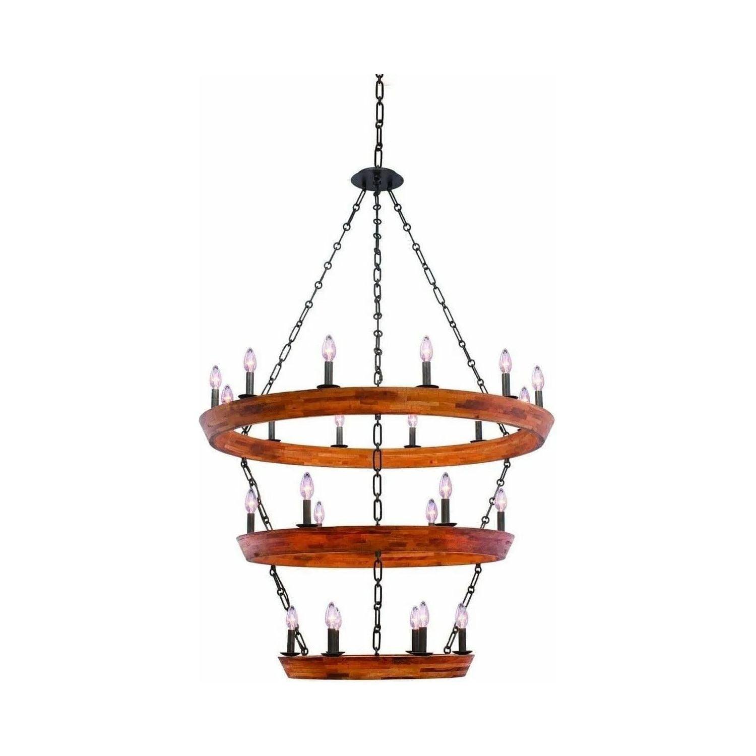 Kalco - Lansdale 3-Tier Chandelier - 505554BI - Canada Light Shop