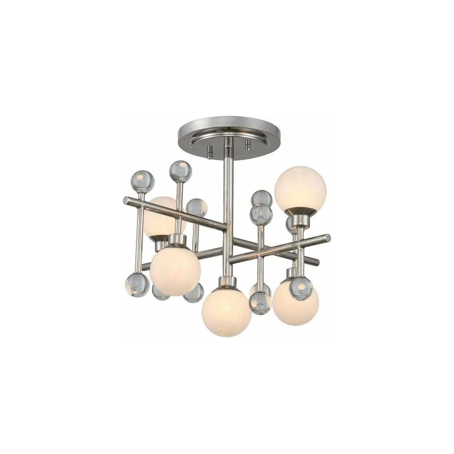 Kalco - Mercer LED Semi Flush Mount - 508640PN - Canada Light Shop