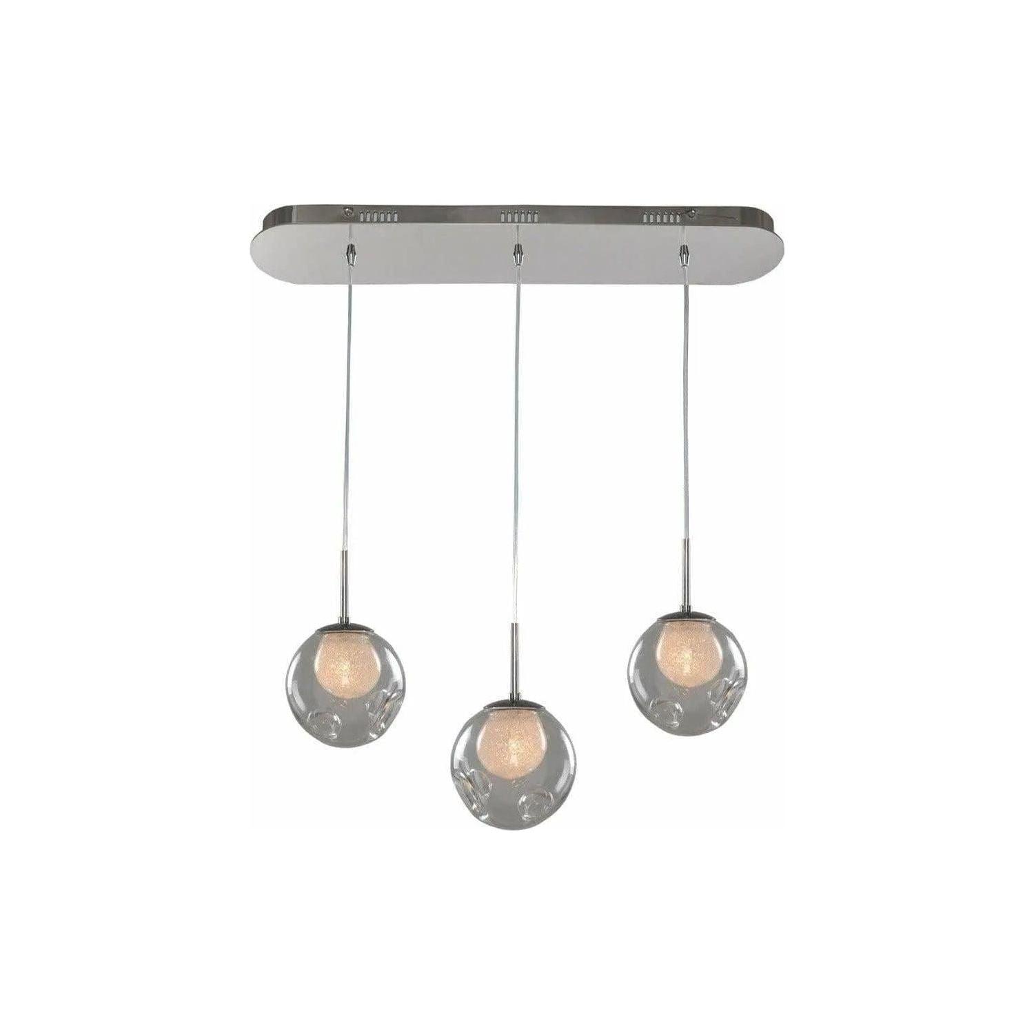 Kalco - Meteor Island Pendant - 309542CH/CLEAR - Canada Light Shop