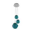 Kalco - Meteor Pendant - 309540CH/AQUA - Canada Light Shop