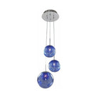 Kalco - Meteor Pendant - 309540CH/SAPPH - Canada Light Shop