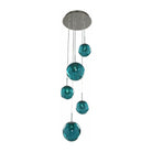 Kalco - Meteor Pendant - 309541CH/AQUA - Canada Light Shop