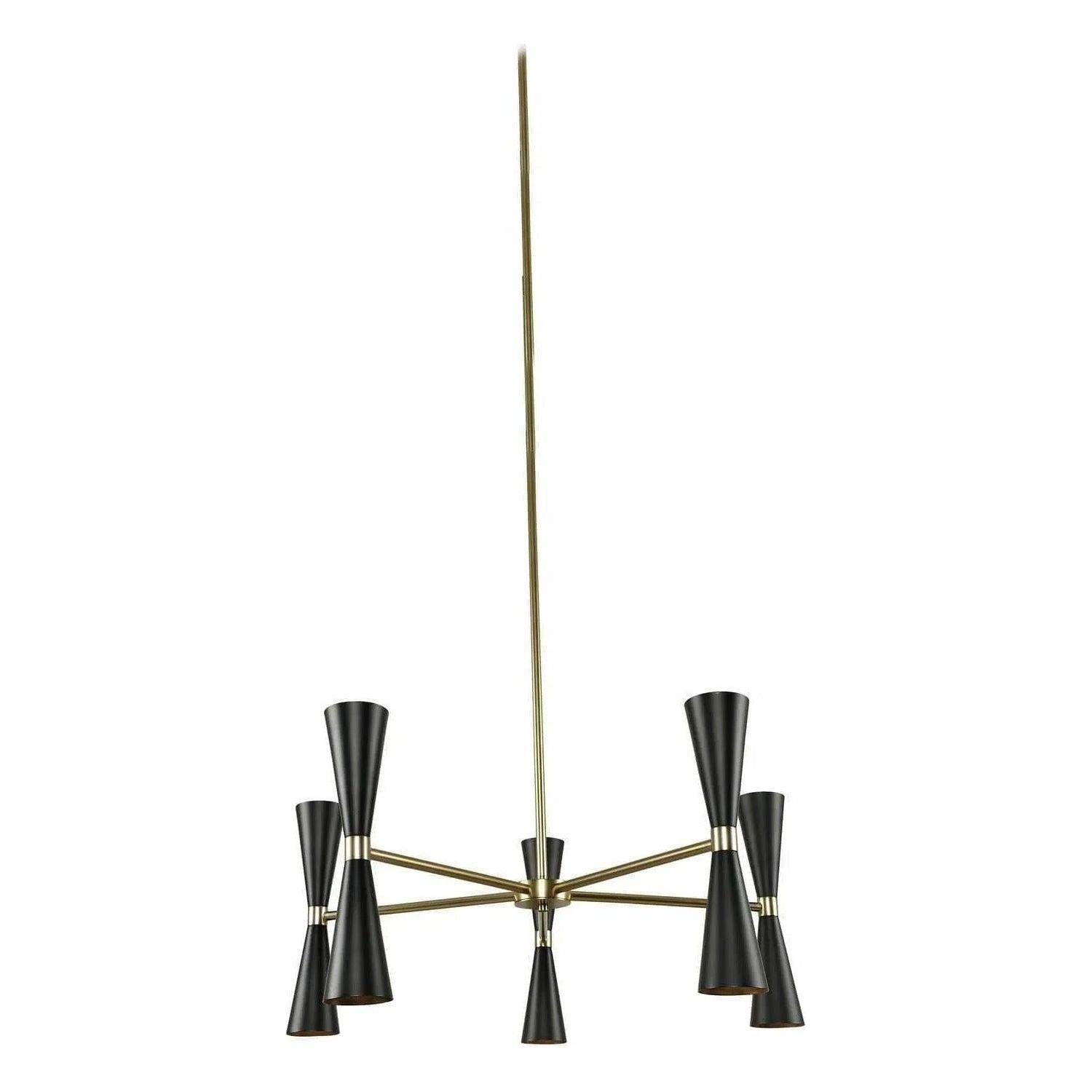 Kalco - Milo LED Chandelier - 310470BVB - Canada Light Shop