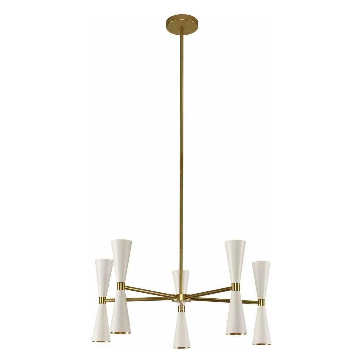 Kalco - Milo LED Chandelier - 310470WVB - Canada Light Shop