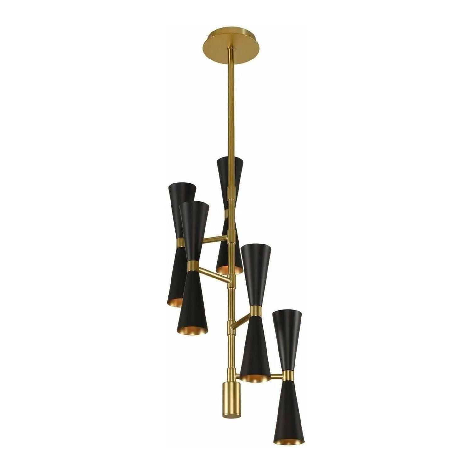 Kalco - Milo LED Chandelier - 310472BVB - Canada Light Shop