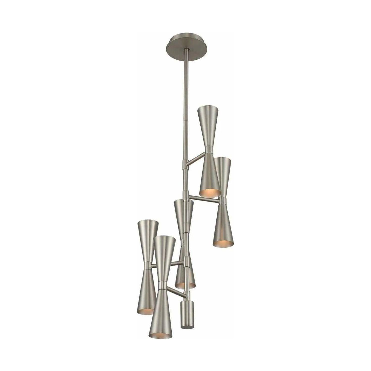Kalco - Milo LED Foyer Chandelier - 310472SN - Canada Light Shop