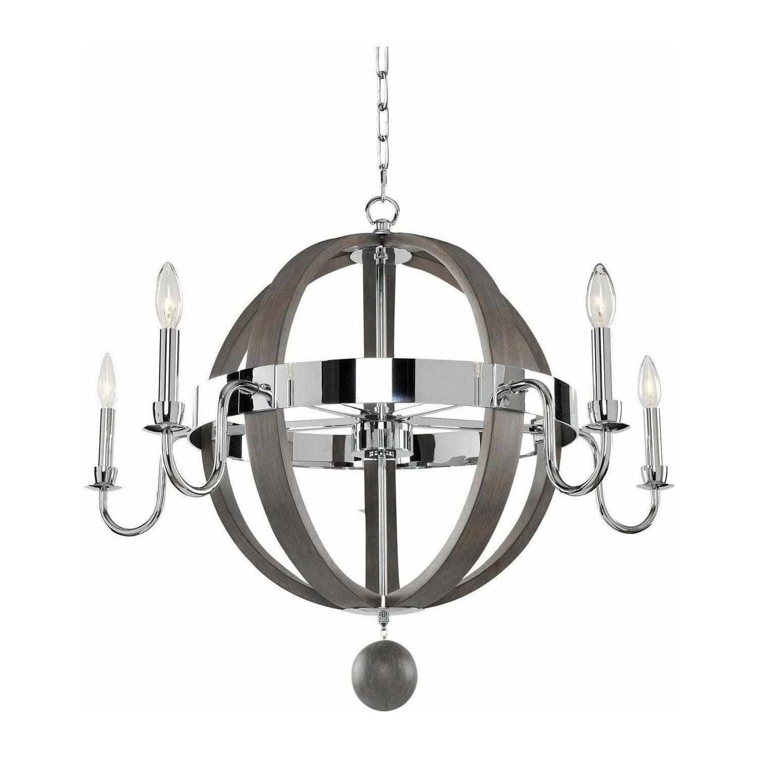 Kalco - Sharlow Chandelier - 300481CH - Canada Light Shop