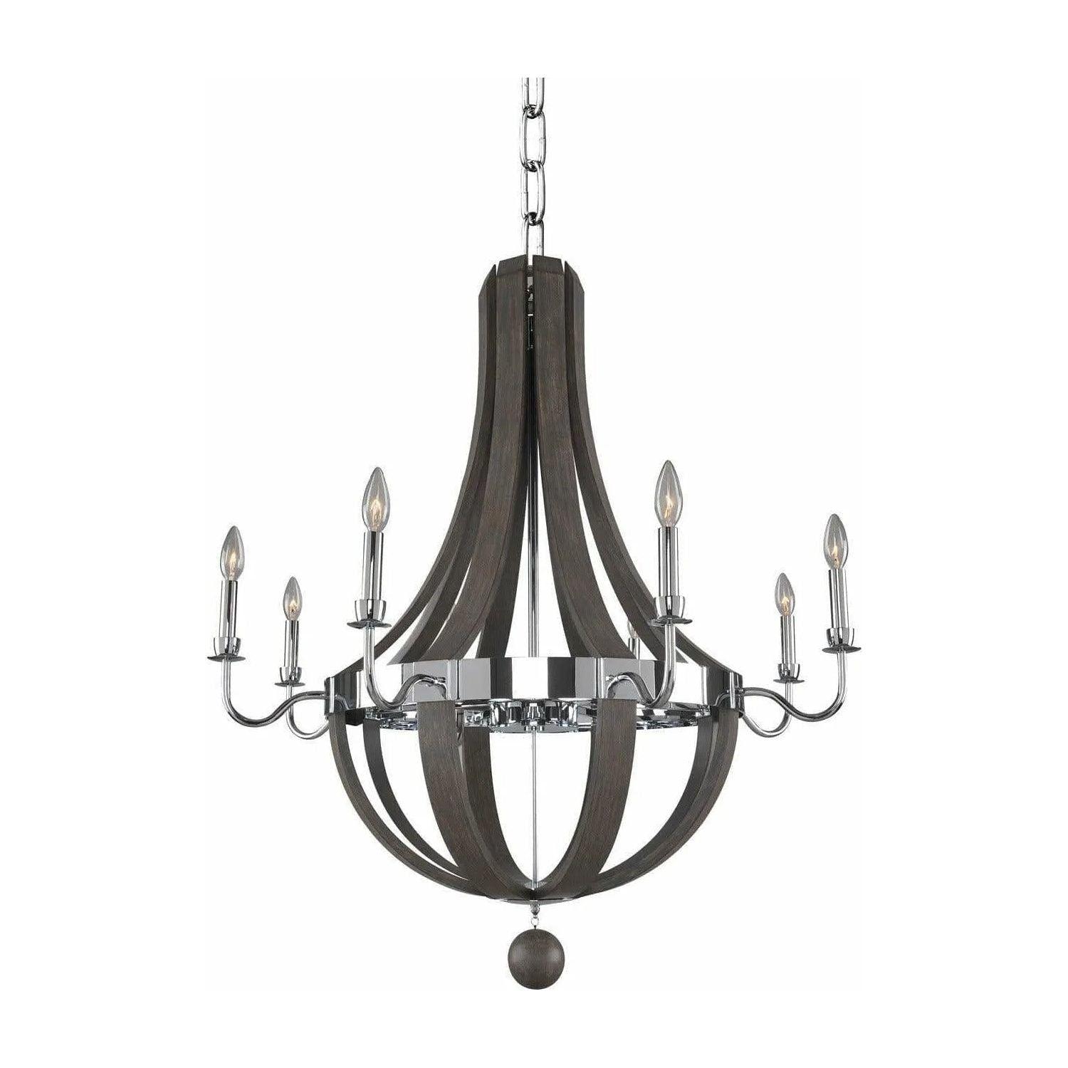 Kalco - Sharlow Chandelier - 300484CH - Canada Light Shop