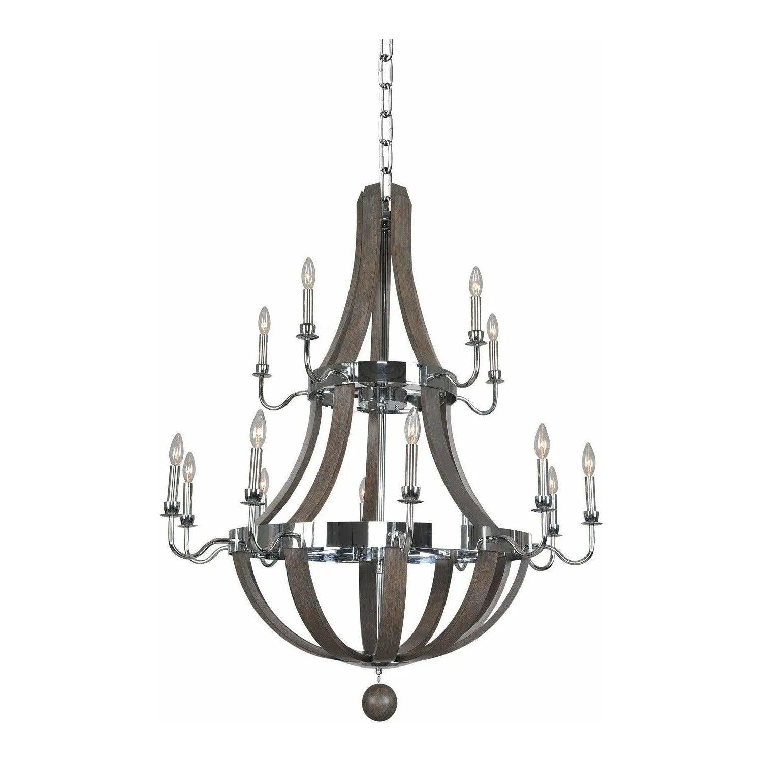 Kalco - Sharlow Chandelier - 300485CH - Canada Light Shop