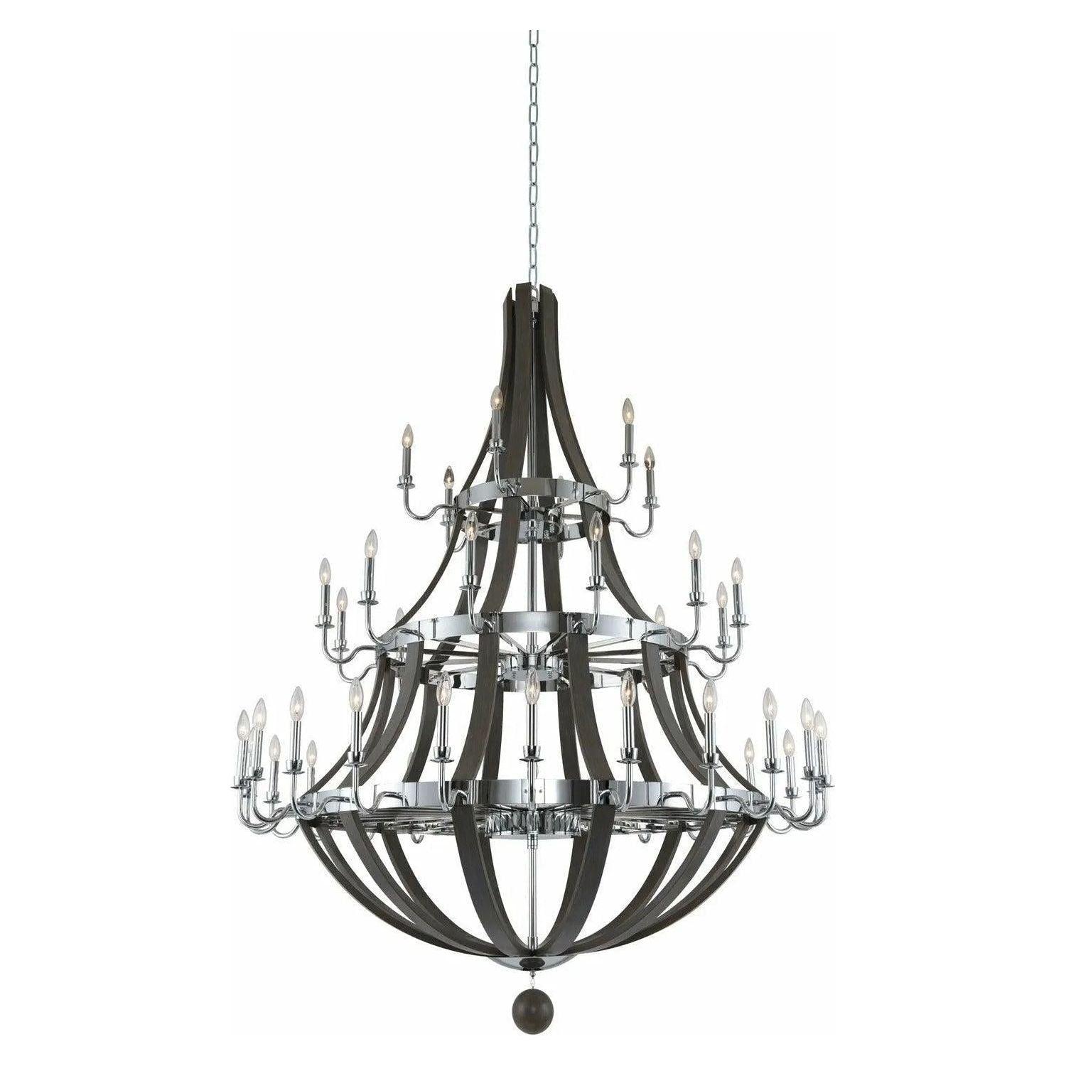 Kalco - Sharlow Chandelier - 300486CH - Canada Light Shop