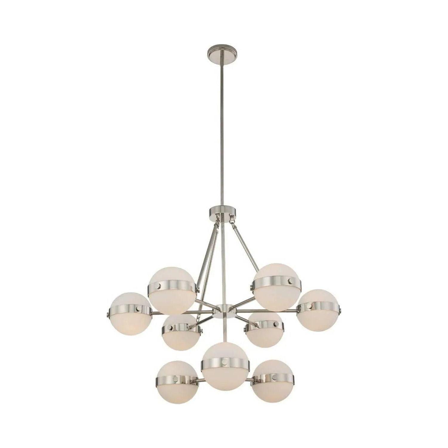 Kalco - Tacoma LED Chandelier - 513973PN - Canada Light Shop
