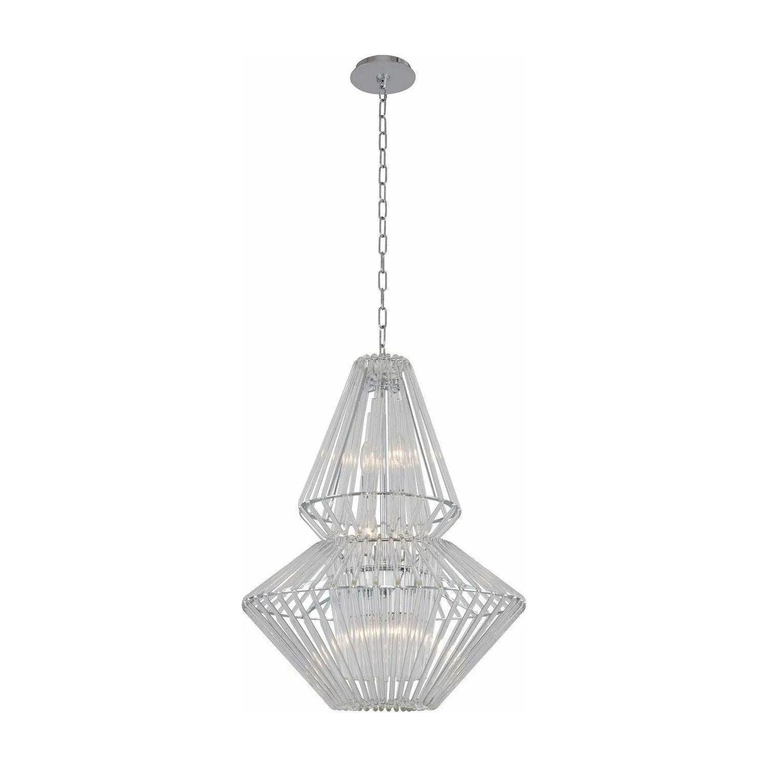 Kalco - Taza Foyer Pendant - 508450CH - Canada Light Shop