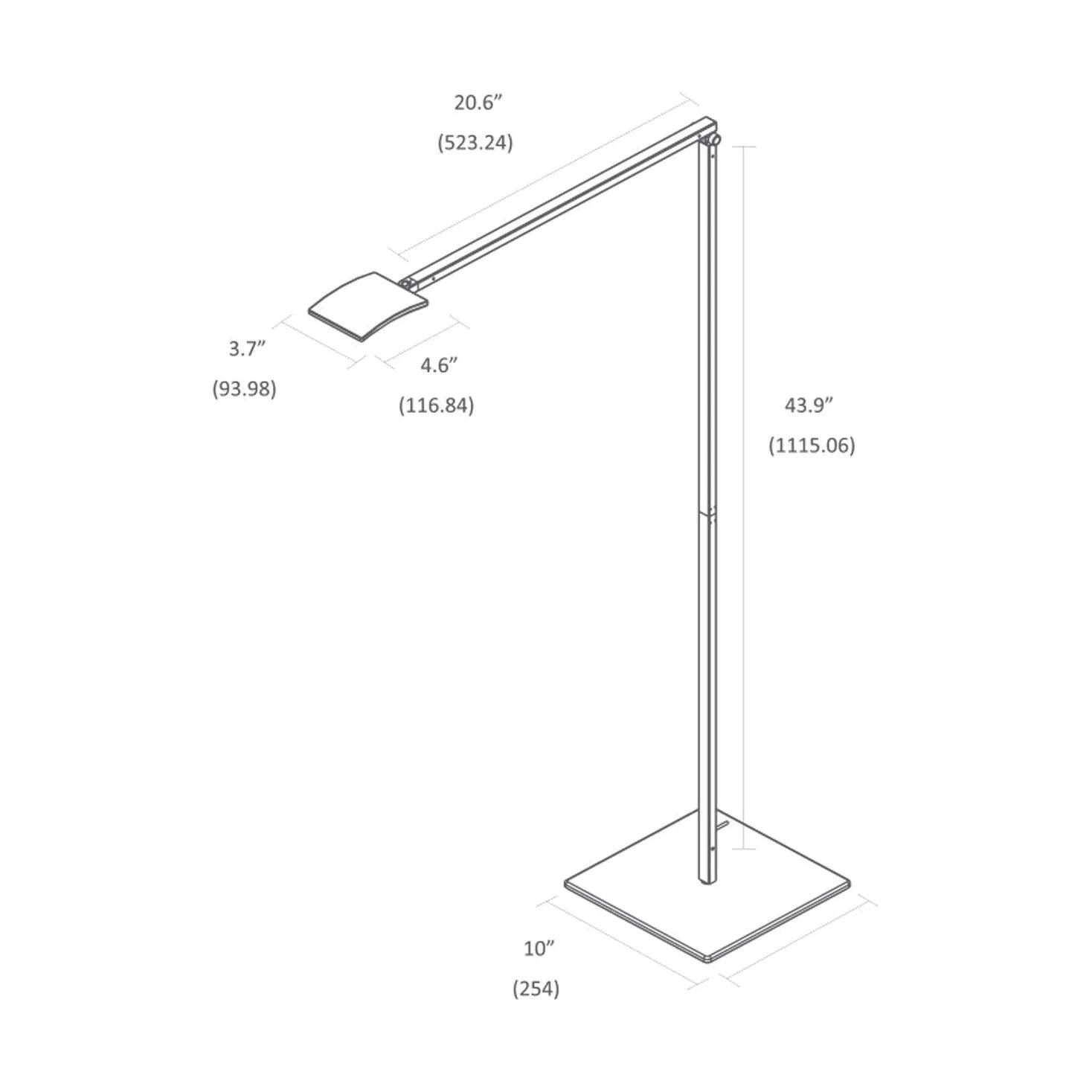 Koncept - Mosso Pro LED Floor Lamp - AR2001-MBK-FLR - Canada Light Shop