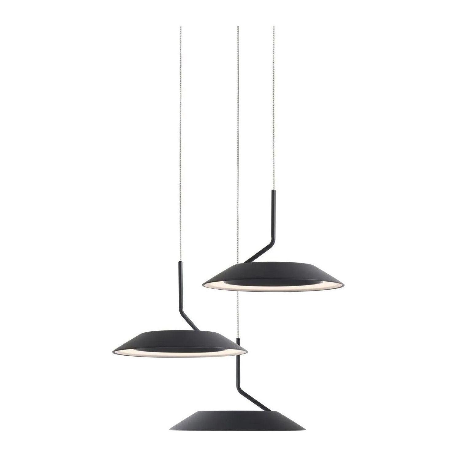 Koncept - Royyo LED 3-Light Pendant - RYP-C3-SW-MTB - Canada Light Shop