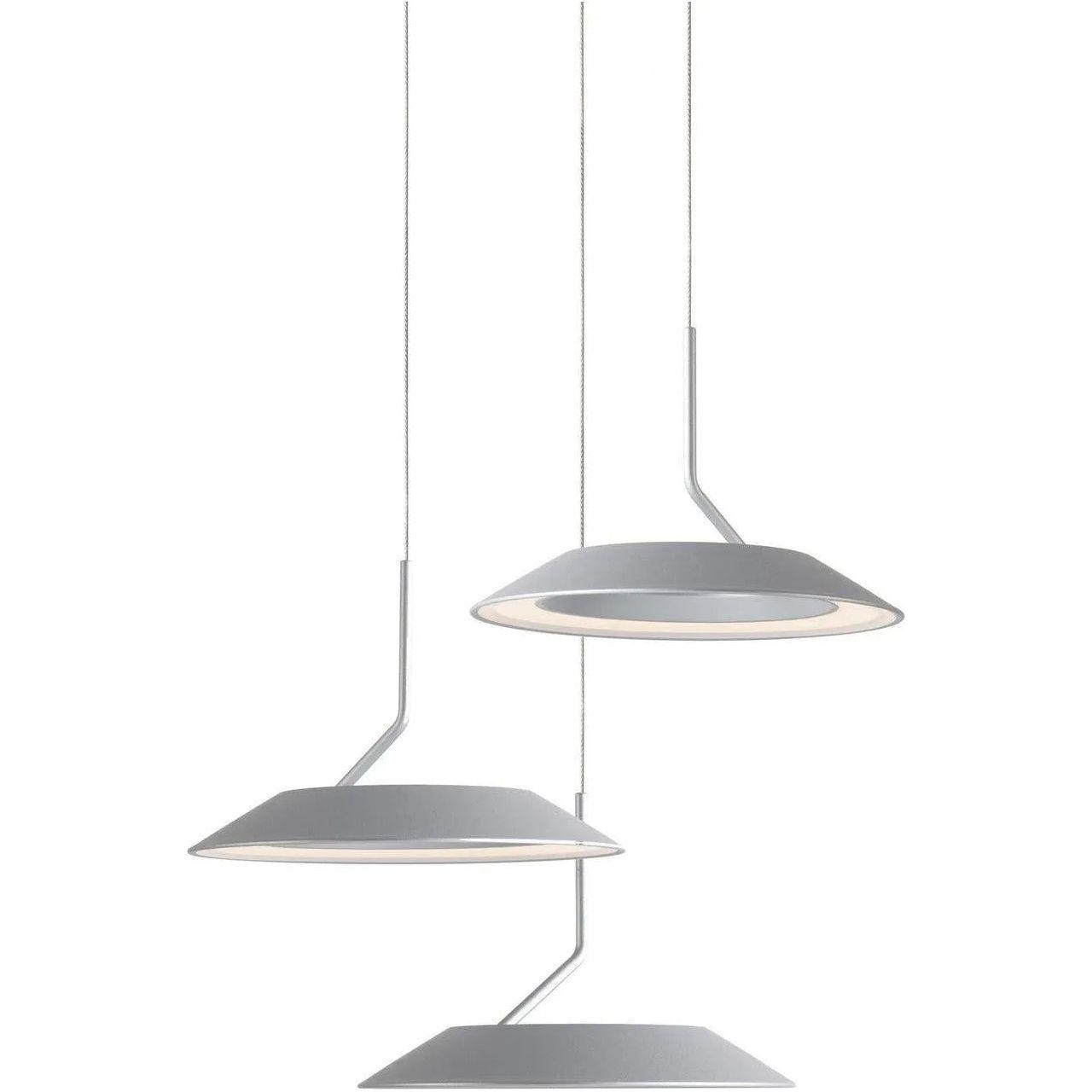 Koncept - Royyo LED 3-Light Pendant - RYP-C3-SW-SIL - Canada Light Shop