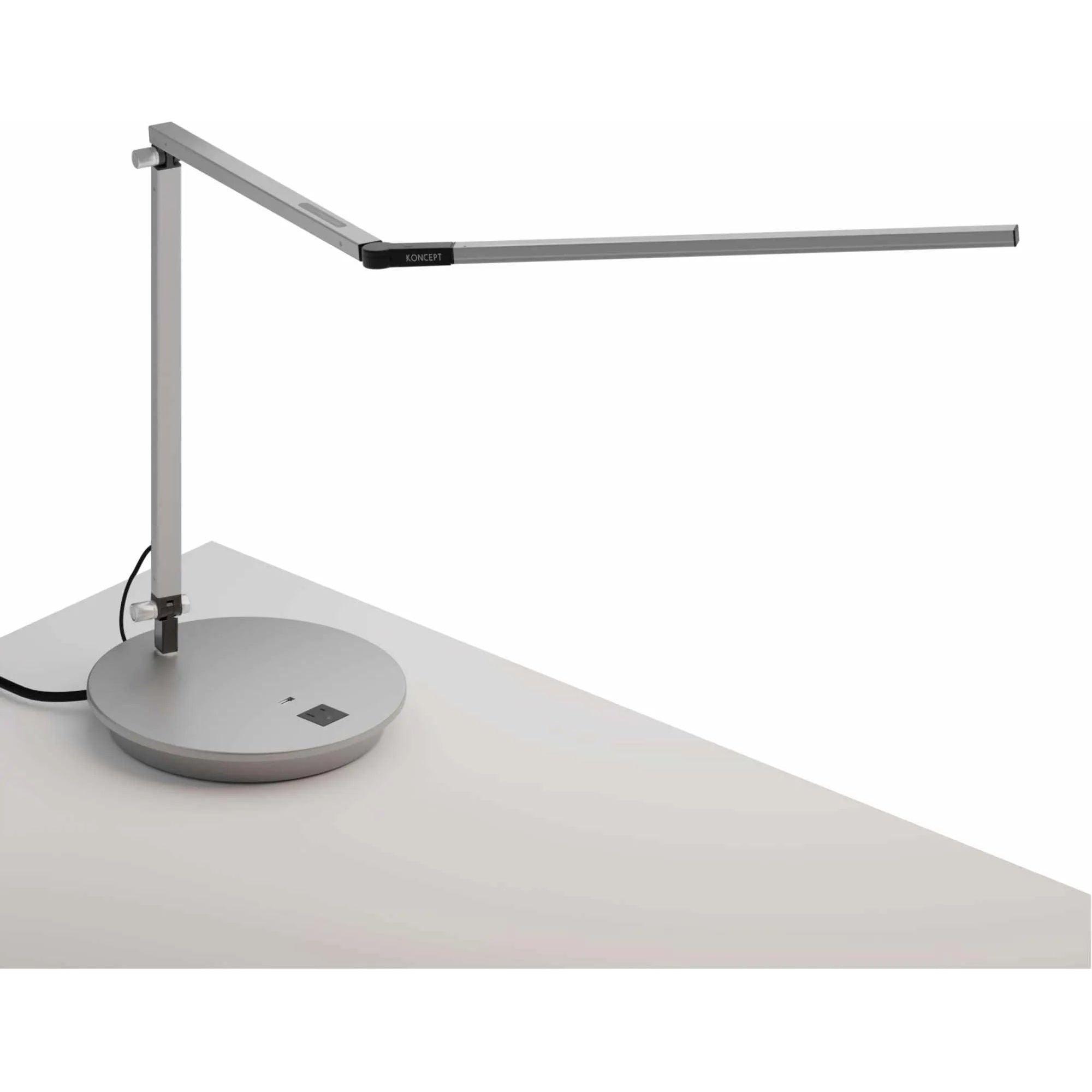 Koncept - Z-Bar LED Desk Lamp - AR3000-CD-SIL-PWD - Canada Light Shop