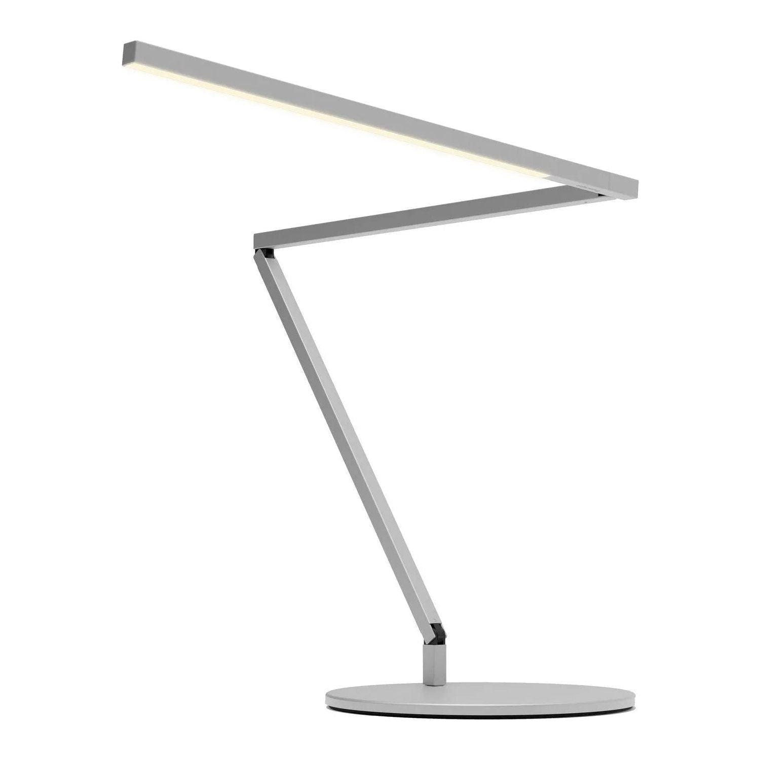 Koncept - Z-Bar LED Desk Lamp Gen 4 - ZBD3000-W-SIL-STD-DSK - Canada Light Shop