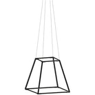 Koncept - Z-Bar Rise Square 16-Inch LED Pendant - ZBP-16-RS-SW-MTB-CNP - Canada Light Shop