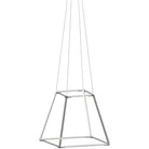 Koncept - Z-Bar Rise Square 16-Inch LED Pendant - ZBP-16-RS-SW-SIL-CNP - Canada Light Shop