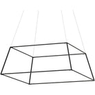 Koncept - Z-Bar Rise Square 48-Inch LED Pendant - ZBP-48-RS-SW-MTB-CNP - Canada Light Shop