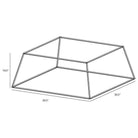 Koncept - Z-Bar Rise Square 48-Inch LED Pendant - ZBP-48-RS-SW-MTB-CNP - Canada Light Shop