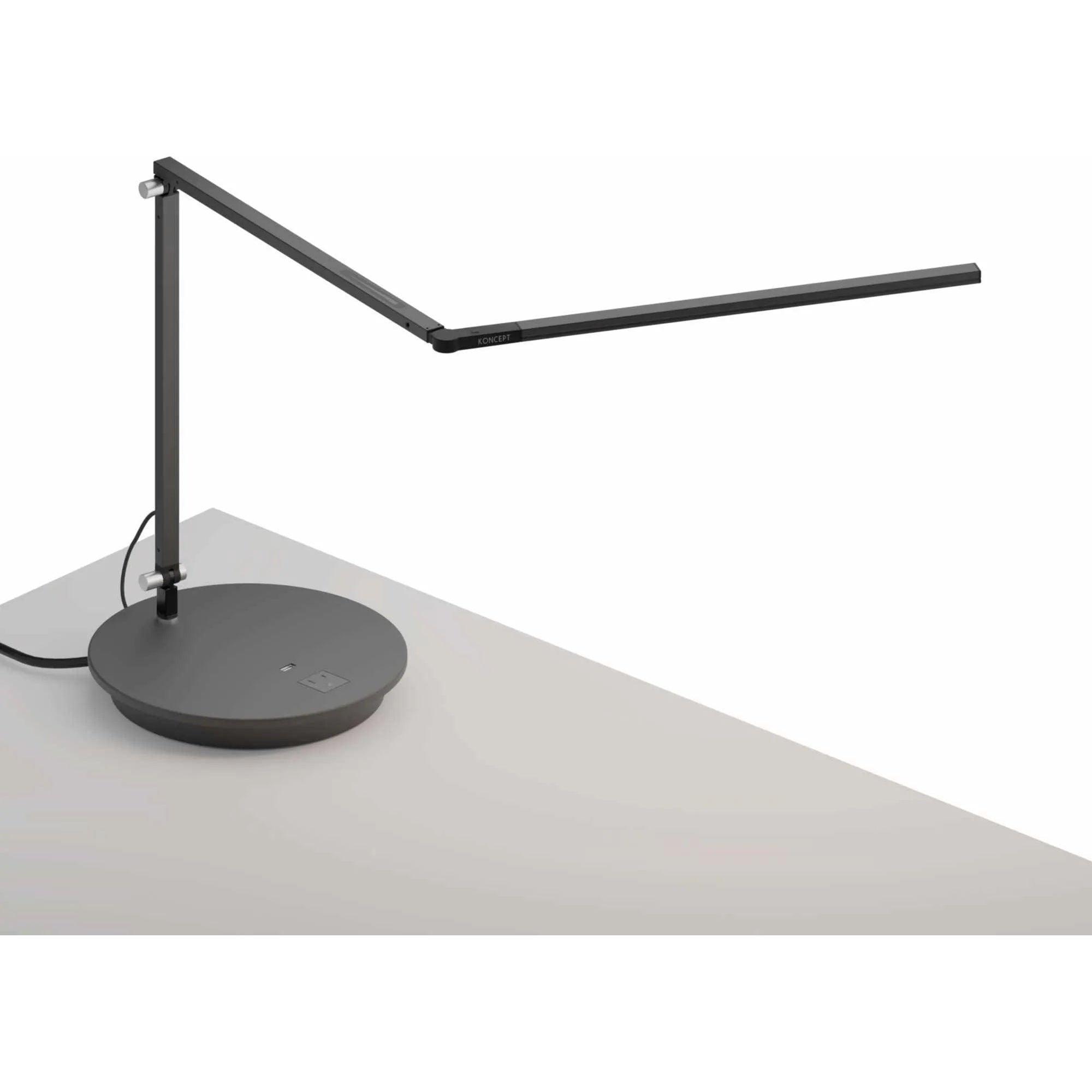 Koncept - Z-Bar Slim LED Desk Lamp - AR3200-CD-MBK-PWD - Canada Light Shop