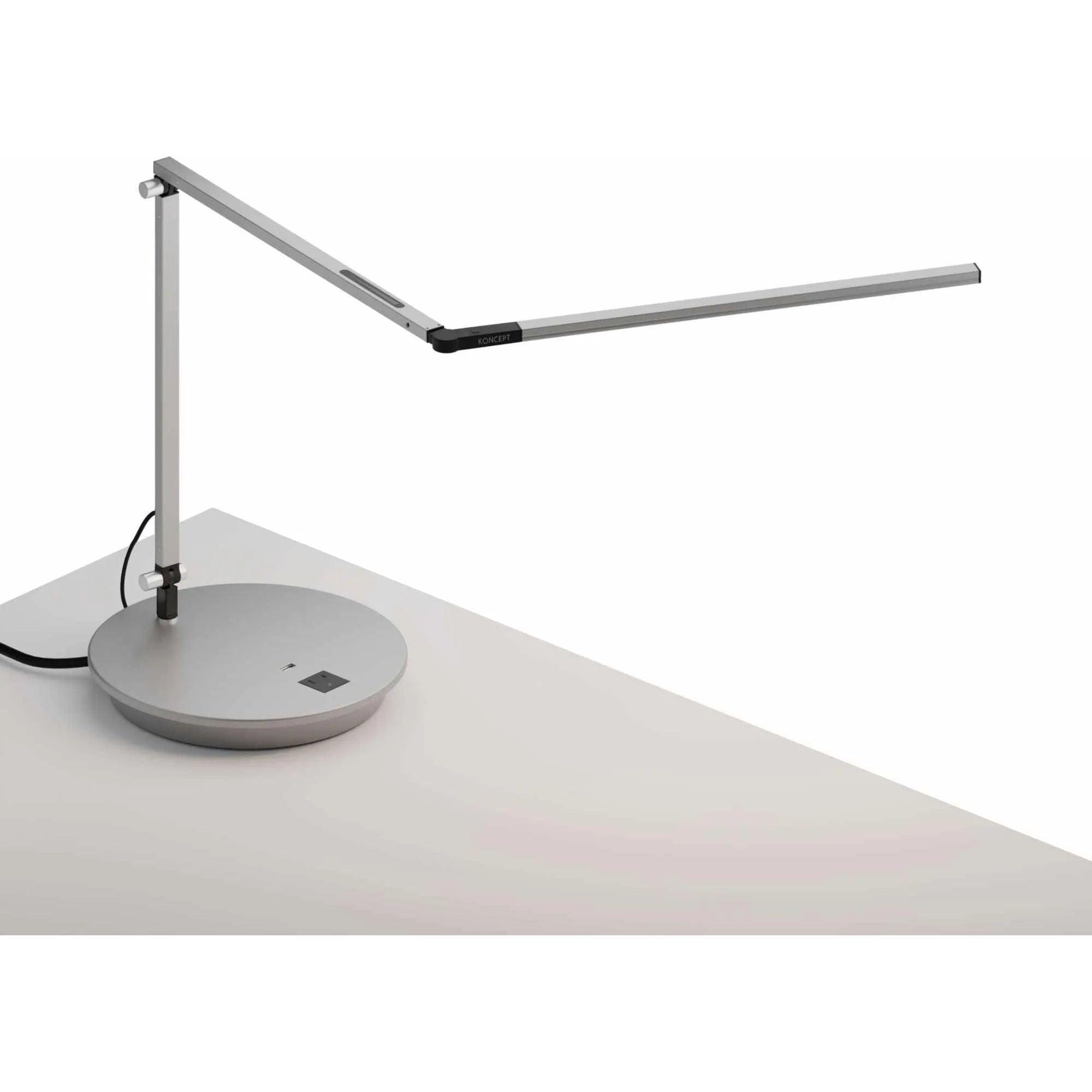 Koncept - Z-Bar Slim LED Desk Lamp - AR3200-CD-SIL-PWD - Canada Light Shop