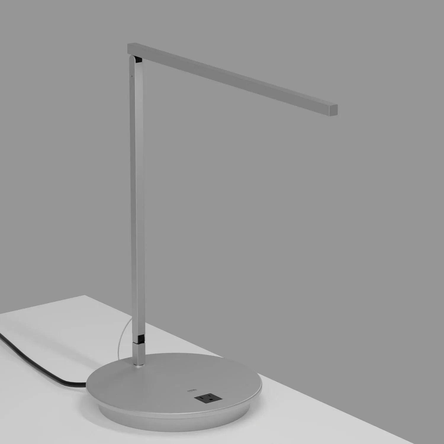 Koncept - Z-Bar Solo LED Desk Lamp Gen 4 - ZBD1000-D-SIL-PWD - Canada Light Shop