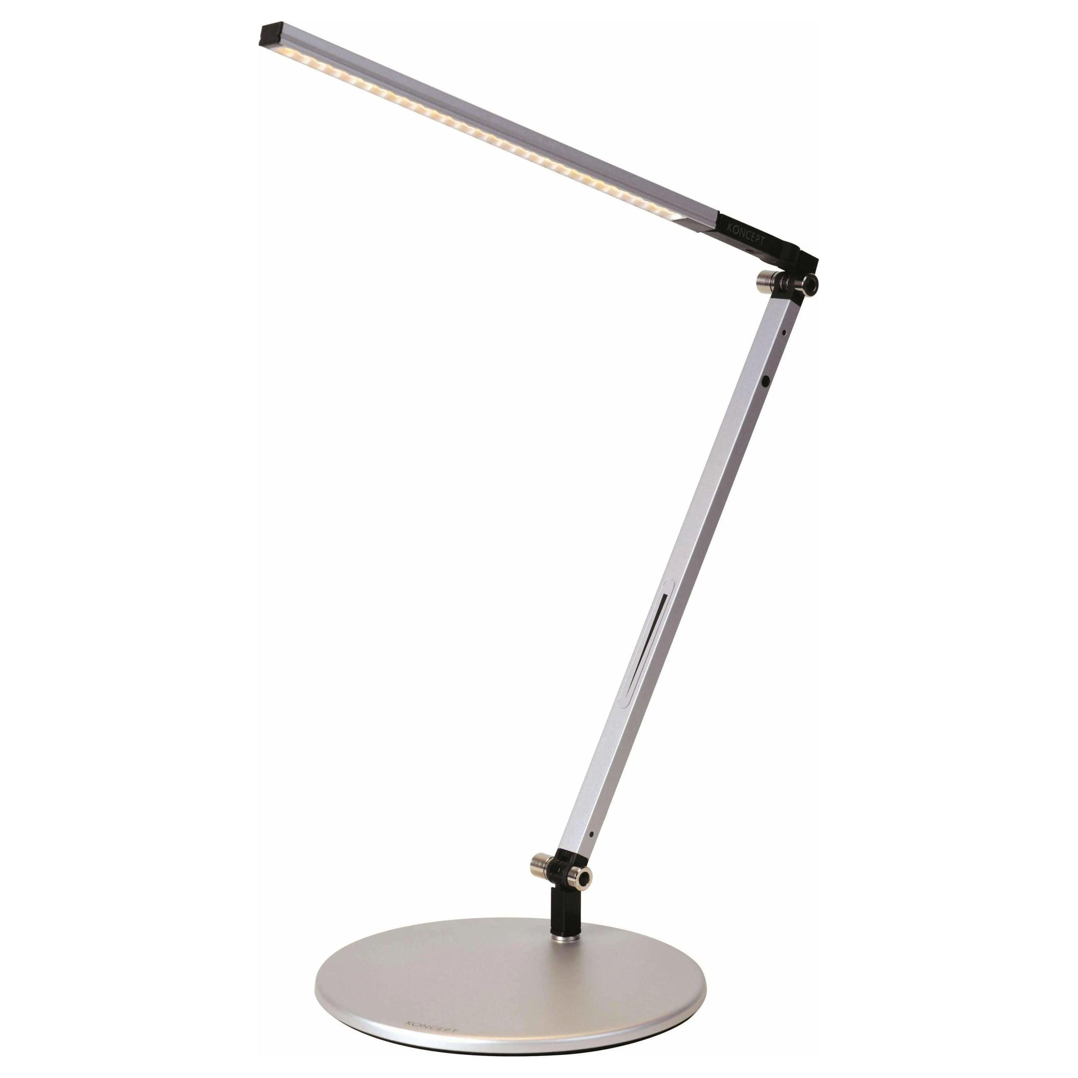 Koncept - Z-Bar Solo Mini LED Desk Lamp - AR1100-CD-SIL-DSK - Canada Light Shop