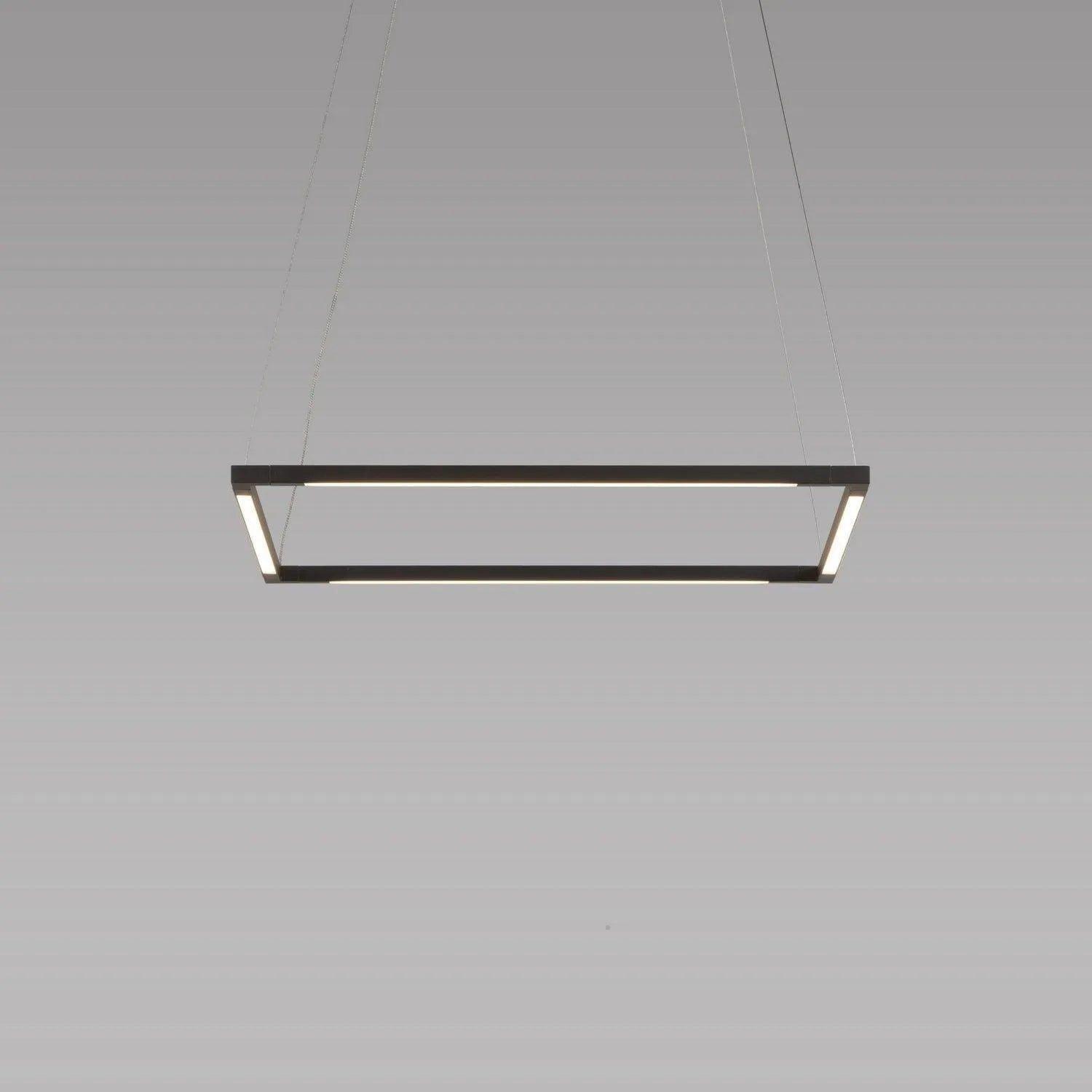 Koncept - Z-Bar Square 16-Inch LED Pendant - ZBP-16-S-SW-MTB-CNP - Canada Light Shop