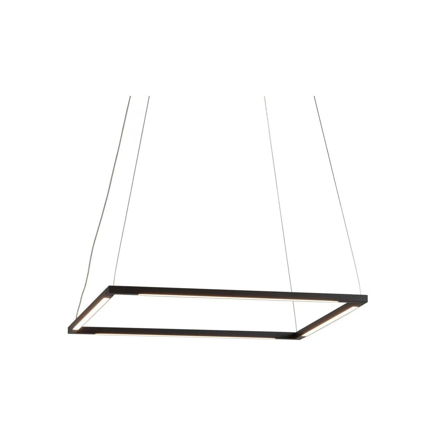 Koncept - Z-Bar Square 16-Inch LED Pendant - ZBP-16-S-SW-MTB-CNP - Canada Light Shop