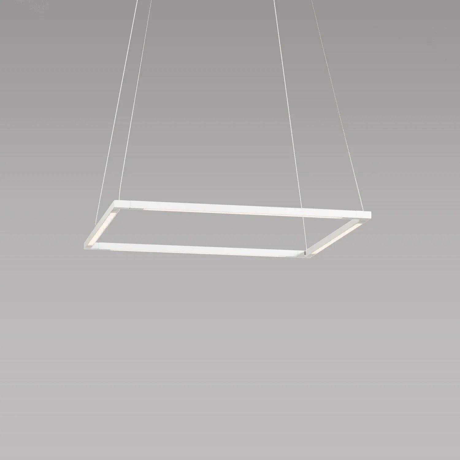 Koncept - Z-Bar Square 16-Inch LED Pendant - ZBP-16-S-SW-MTB-CNP - Canada Light Shop