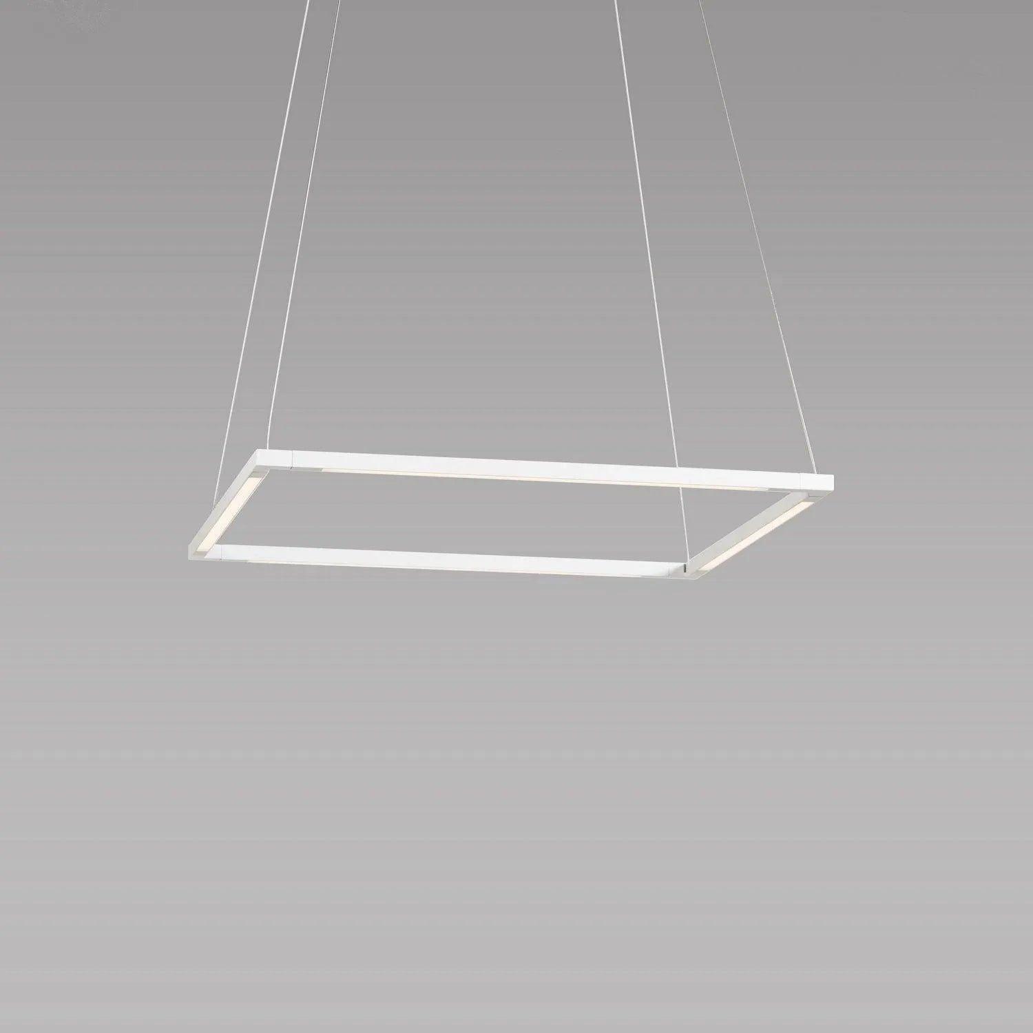 Koncept - Z-Bar Square 16-Inch LED Pendant - ZBP-16-S-SW-MWT-CNP - Canada Light Shop