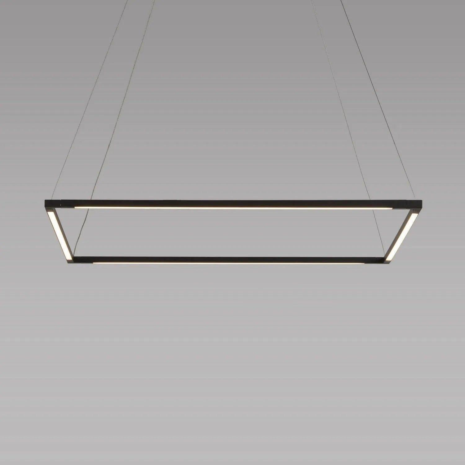 Koncept - Z-Bar Square 24-Inch LED Pendant - ZBP-24-S-SW-MTB-CNP - Canada Light Shop