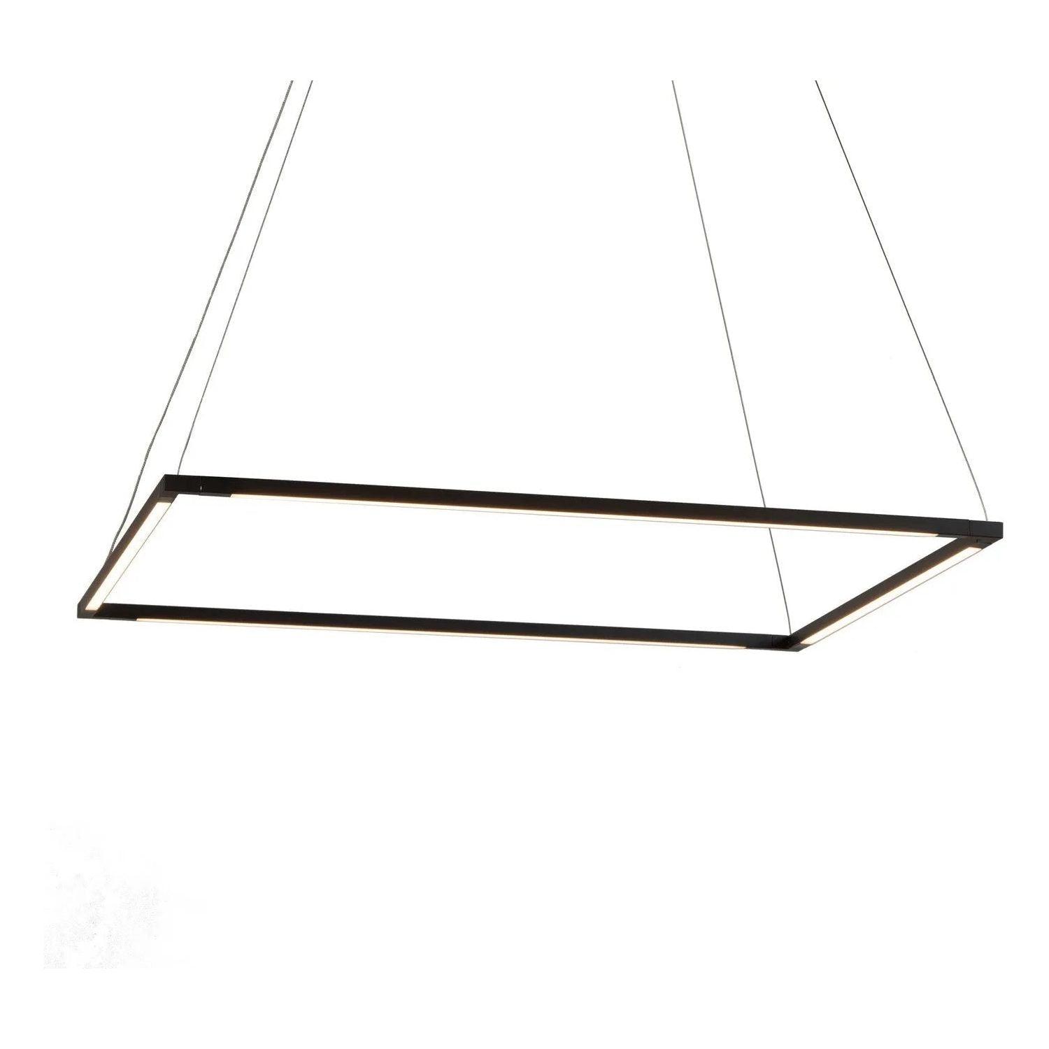 Koncept - Z-Bar Square 24-Inch LED Pendant - ZBP-24-S-SW-MTB-CNP - Canada Light Shop