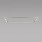 Koncept - Z-Bar Square 24-Inch LED Pendant - ZBP-24-S-SW-SIL-CNP - Canada Light Shop