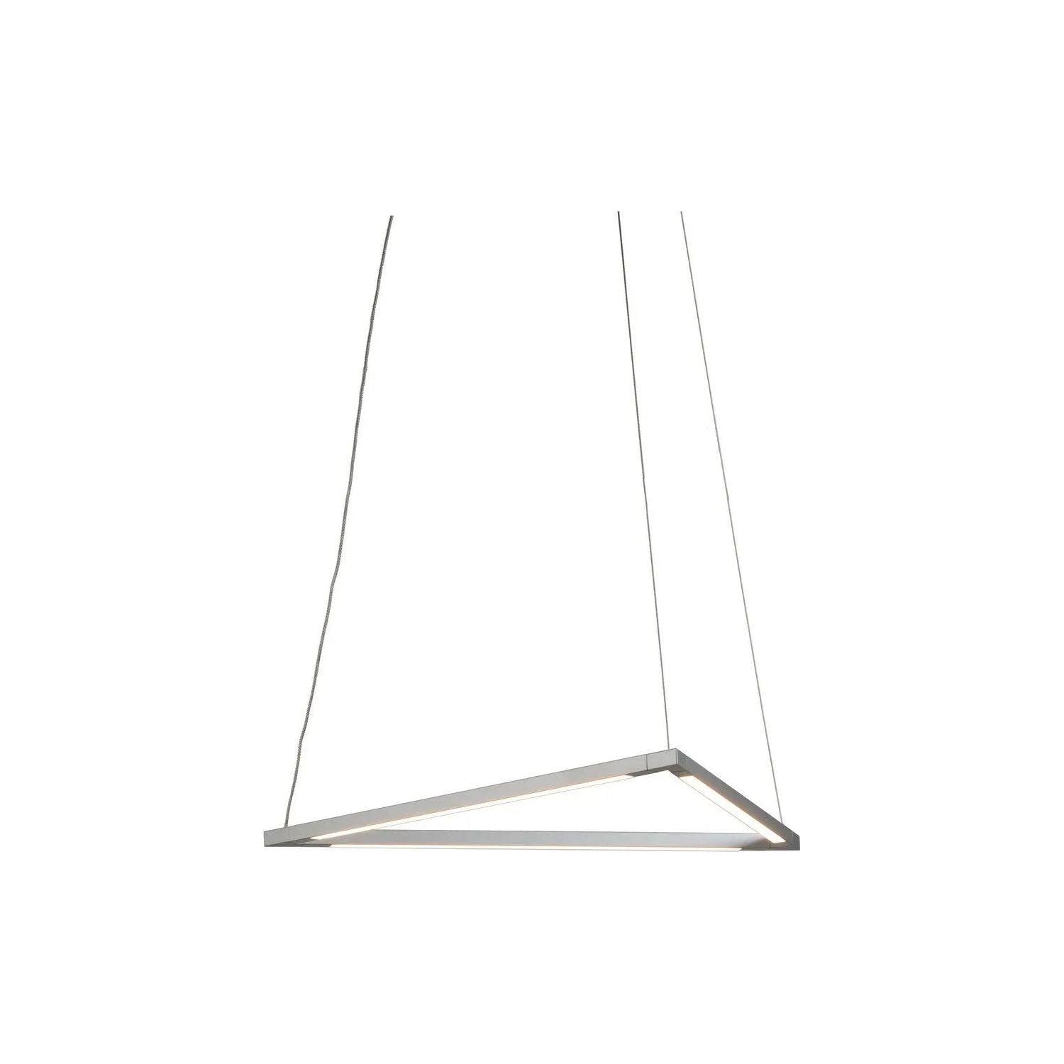 Koncept - Z-Bar Triangle 16-Inch LED Pendant - ZBP-16-T-SW-MTB-CNP - Canada Light Shop