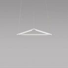 Koncept - Z-Bar Triangle 16-Inch LED Pendant - ZBP-16-T-SW-MWT-CNP - Canada Light Shop